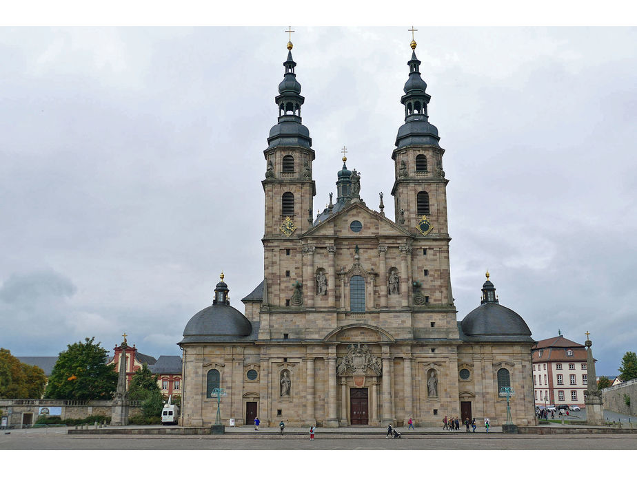 Abschlussvesper der Bischofskonferenz mit Austeilung des Bonifatiussegens (Foto: Karl-Franz Thiede)